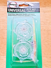 Danco 88172 Universal Small Clear Acrylic Hot Cold Handles FREE SHIPPING