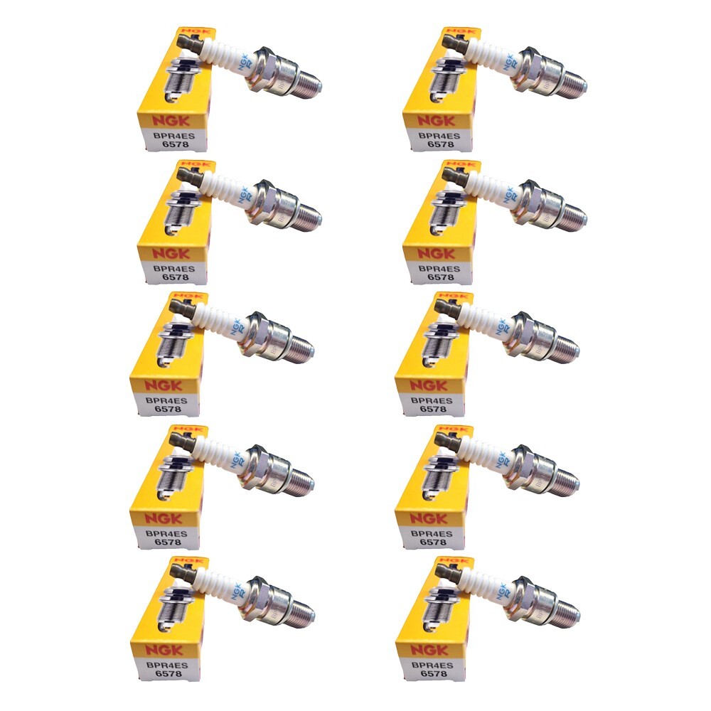 Genuine OEM NGK BPR4ES 6578 Spark Plug - 10 PACK