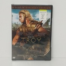 Troy DVD, 2005, 2-Disc Set, Widescreen NEW Authentic US Release Factory Sealed