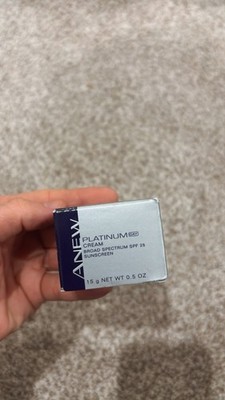 Avon Anew Platinum Day Cream Broad Spectrum SPF 25 Sunscreen 15g, NEW IN BOX!