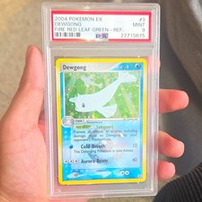 Pokemon 2004 EX FireRed & LeafGreen Dewgong 3/112 Holo PSA 9 #27710675 on eBay