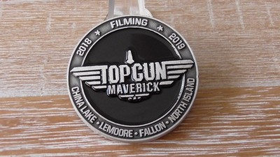 Top Gun Maverick Filming China Lake Fallon Serialized 15/50 Challenge Coin #E801