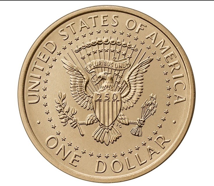 Semiquincentennial President Donald J. Trump 2026 $1 100-Coin Bag