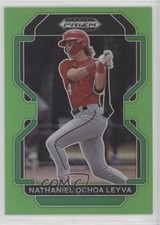 2022 Panini Prizm Draft Picks Lime Green 28/75 Nathaniel Ochoa Leyva 0z8z