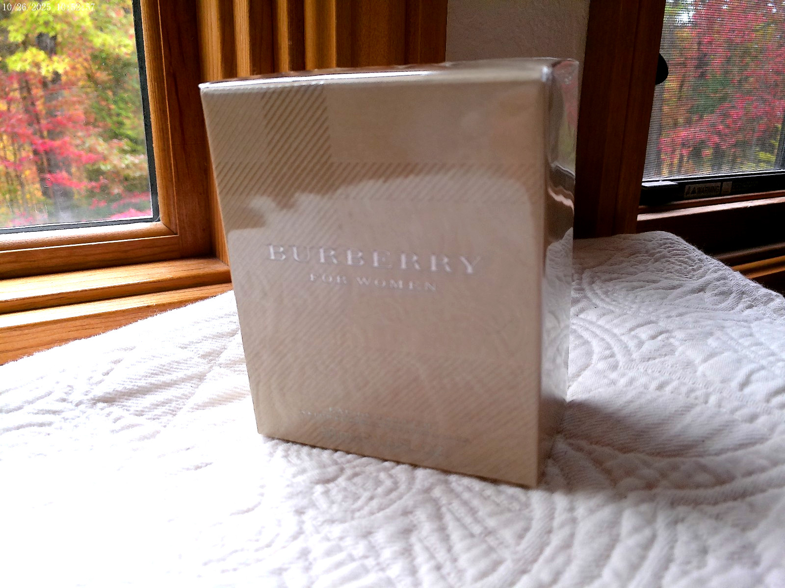 BURBERRY FOR WOMEN EDP 1.6 fl. oz. SPRAY NEW IN SEALED BOX 5