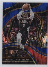 2023 Panini Select Courtside Blue Flash Prizm 40/99 Russell Westbrook #255 12h1