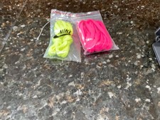 Nike 2 pair YELLOW & PINK NEON SHOELACES NEW