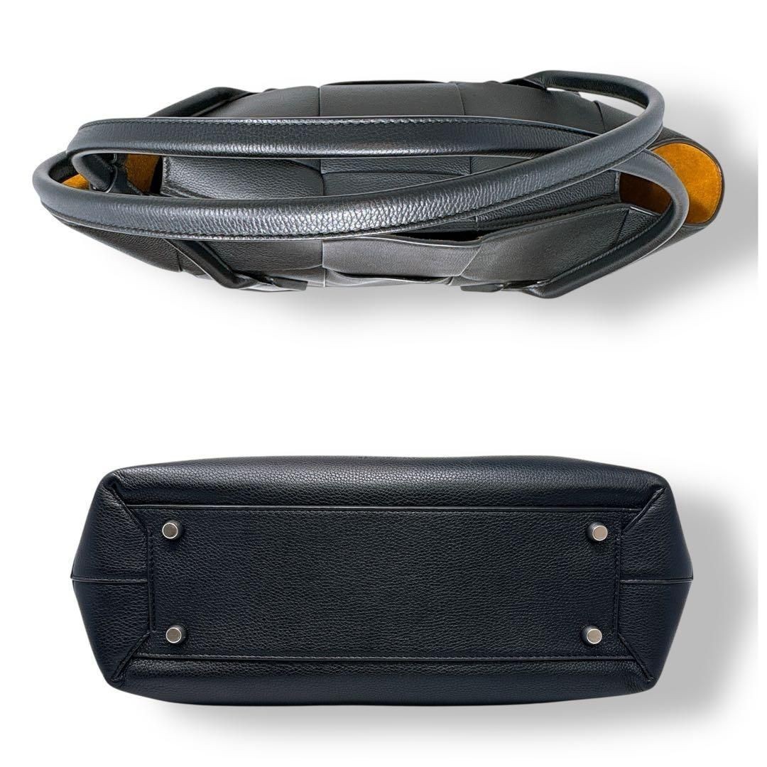 Bottega Veneta Tote Bag Handbag Black Medium The Arco thumbnail 3