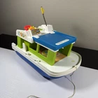Vintage 1972 Fisher Price Little People House Boat  #985 BOAT ONLY