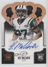 2013 Panini Crown Royale 71/99 Dee Milliner #130 Auto 0f8