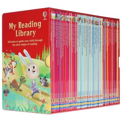 The Usborne Reading 50 Books Set (with Free Audio Online) - Ages 5+ - Paperback