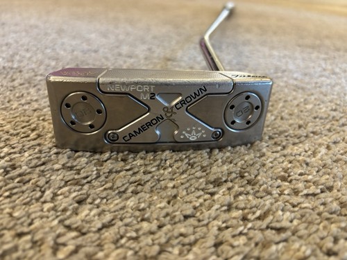 Titleist Scotty Cameron Cameron & Crown Newport M2 Putter 33in Good Condition