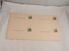 VINTAGE 1 cent SHEET UNCUT POSTCARDS "NEW" SET OF 4