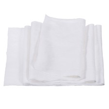 39" Elastic Cuffs Ribbed Trims Cotton Fabric Knit Rib, 8" White