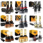 9004 9005 9006 9007 9012 H1 H4 H7 H11 H13 LED Headlight Bulbs High Low Beam Kit