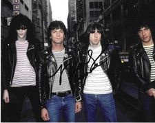 *  MARKY RAMONE * signed 8x10 photo * RAMONES * COA *