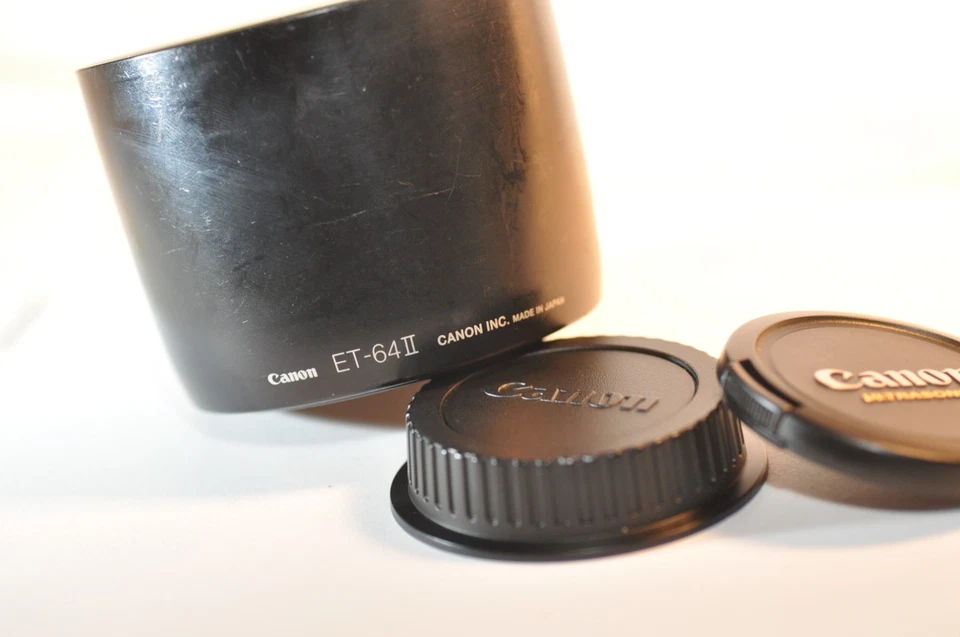 Canon EOS EF 75-300mm f/4-5.6 IS USM telephoto lens ET64 for EOS A2 T8 T7 90D 5D - Image 3 of 4