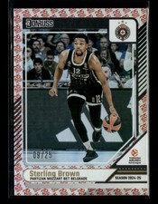Sterling Brown 2024-25 Panini Donruss Euroleague  25th Anniversary 09/25 [joh63