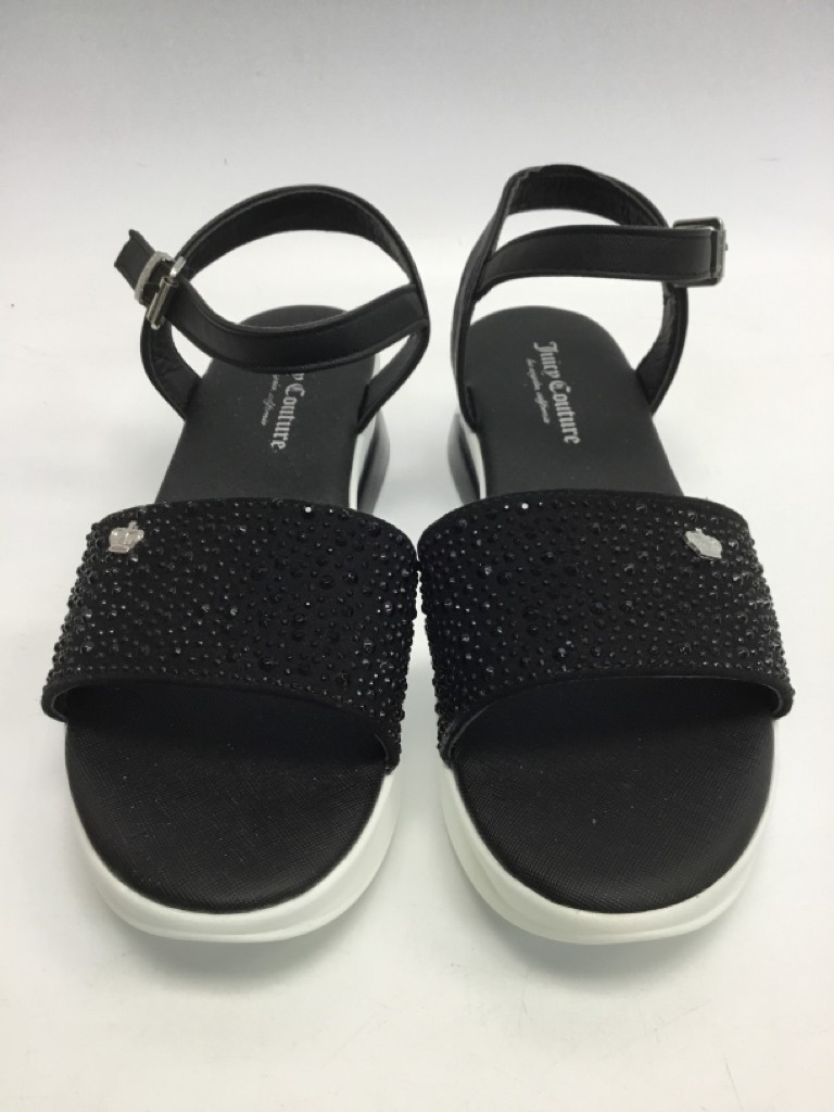 APL Sandali neri con perline taglia 8 5