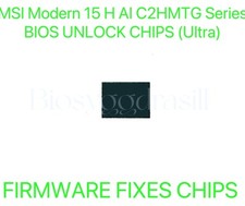 MSI Modern 15 H AI C2HMTG Series, ADMIN NO PASSWORD FIRMWARE BIOS CHIP Ultra 