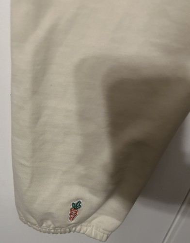 Carrots Cream Sweatpants Youth Size xxl 18 lounge cozy casual everyday Kids - Picture 7 of 8