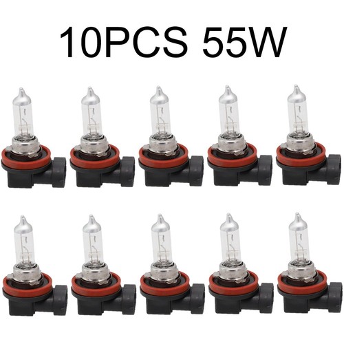Highly Efficient H11 12V 55W Ultra White Halogen Bulbs for Car Headlights - Picture 3 of 14