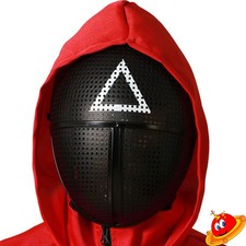 MASCHERA SQUID GAME CARNEVALE HALLOWEEN TEATRO HORROR FESTE 