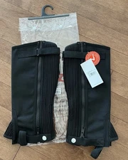 Horze Ribbed Amara Half Chaps Women's