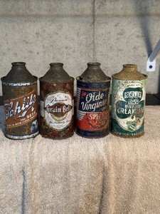 cone top beer cans