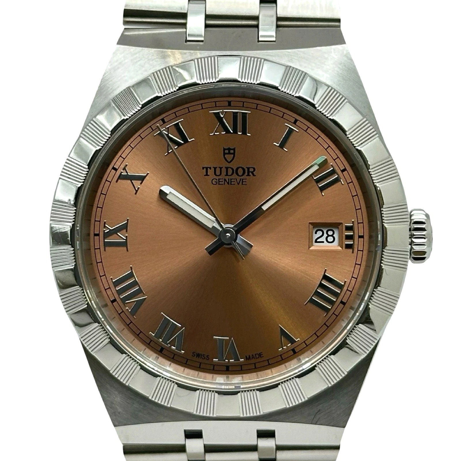 Used TUDOR royal 28500 Wrist watch Men Automatic Pink