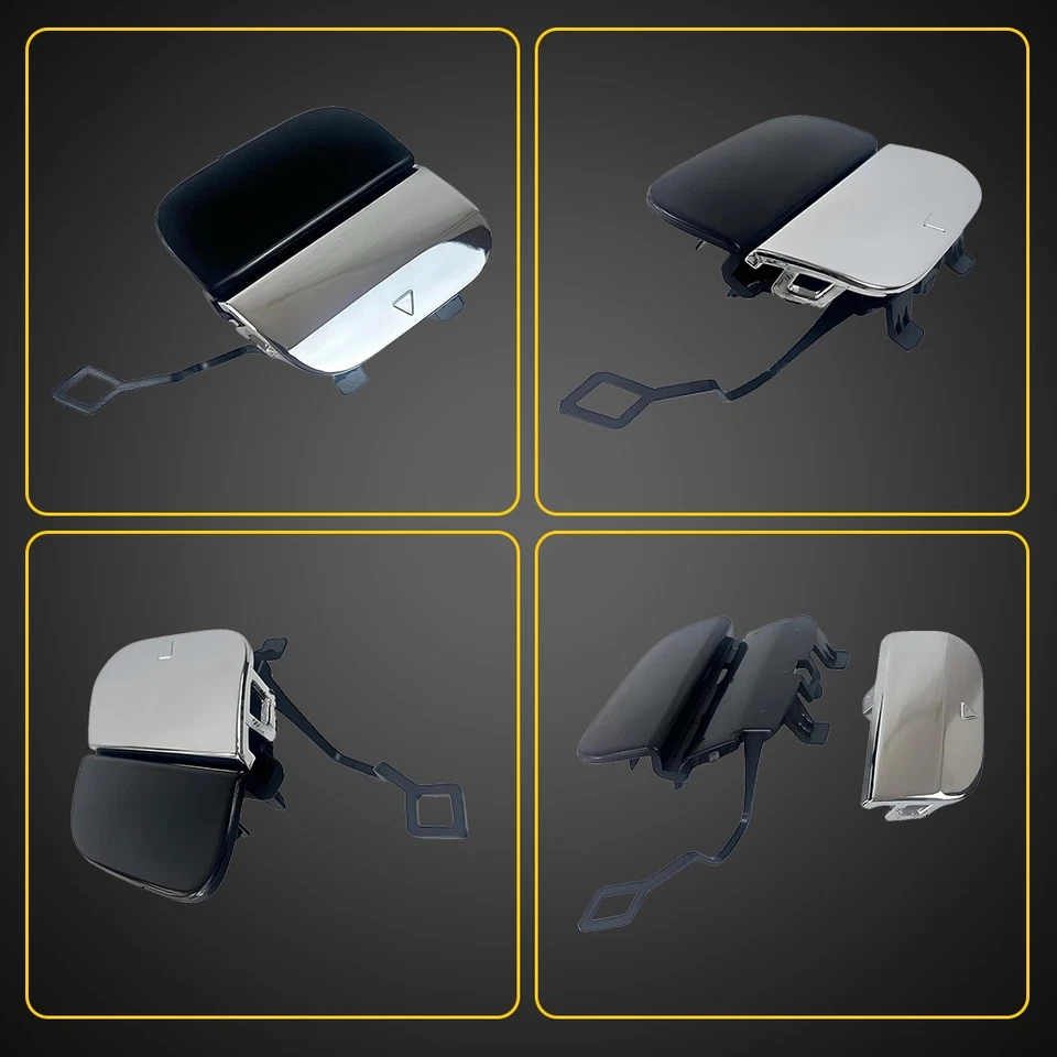 For Mercedes-Benz GLE300d GLE350 Front Bumper Hook Tow Eye Cover Trim Cap 1~10X Foto 4 de 4