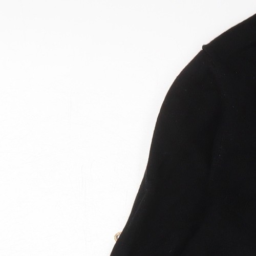 Sosandar Damen schwarz V-Ausschnitt Pullover Pulli Größe 8 - Bild 6 von 12