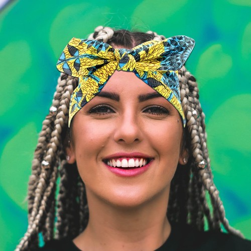 6 Pieces African Ankara Print Bonnet Beanie Cap Pre-Tied Bow Bowknot Headwrap... - 第 5/7 張圖片
