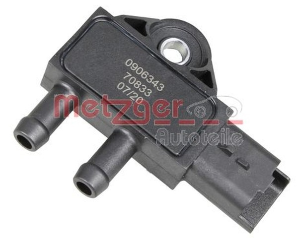 Sensor Abgasdruck Metzger Autoteile 0906343 FüR DS B9 Peugeot P17 Opel Crossland-image