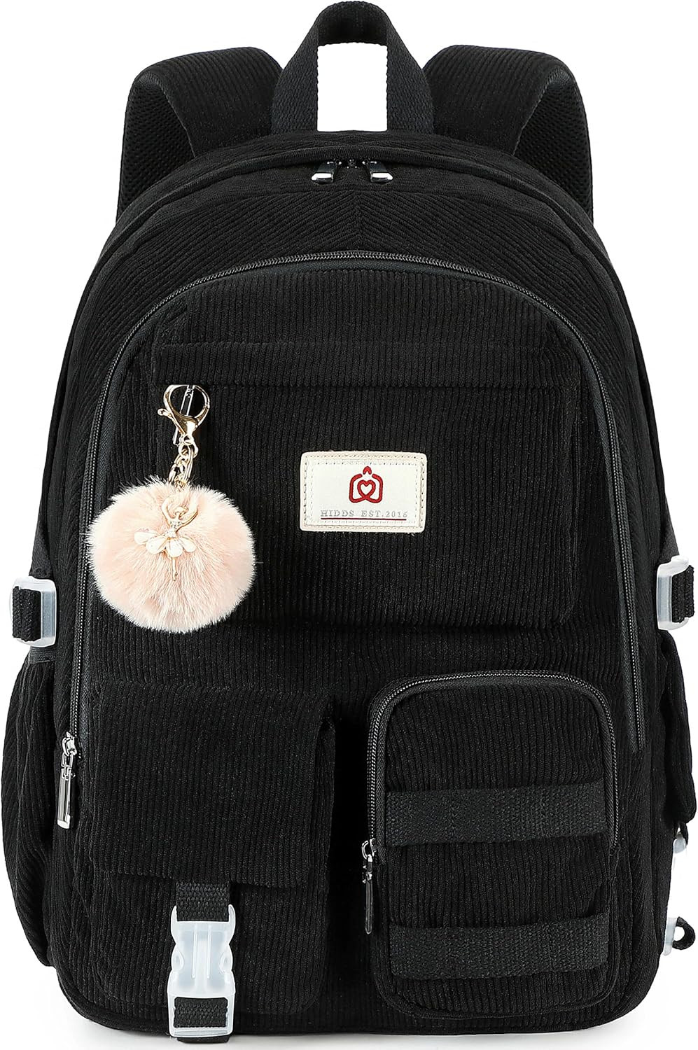 For Teens Girls Women 15.6 Inch Laptop College Backpacks Corduro