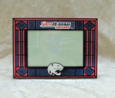 University Of South Alabama Jaguars Stained Glass Photo Frame New - SEE DETAILS