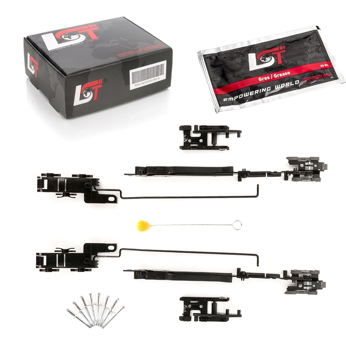 Sunroof Guide Rails Assembly Repair Kit for BUICK ENCLAVE RAINIER