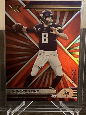 2021 Panini XR - Kirk Cousins #64 Red /249