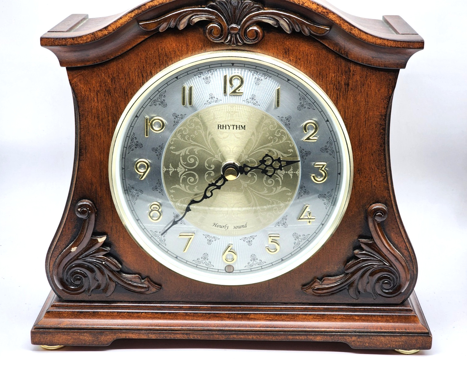 "versaillies Ii" Wooden Musical Mantle Clock Versaillies Ii