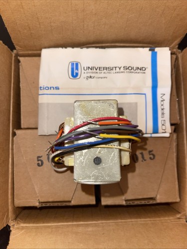 Set Of 4 University Sound Transformers Model 5015 BRAND NEW OLD STOCK - Picture 3 of 8