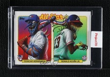 2021 Topps Project 70 /6171 Teoscar Hernandez Ronald Acuna Jr Alex Pardee 1ei1