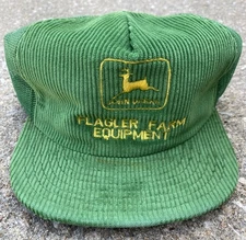 Vintage Snapback Trucker Hat Cap Patch mesh John Deere K Brand USA Louisville