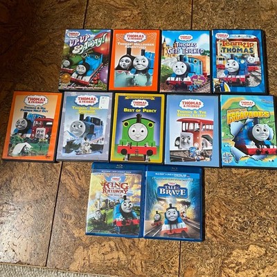 Thomas The Tank Engine And Friends Train DVD & Blu Ray Lot Of 11 New and Used