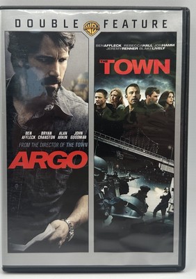 Double Feature Argo/The Town DVD Ben Affleck Brian Cranston Blake Lively 2010