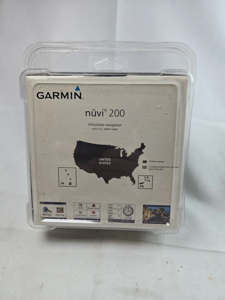 Garmin NUVI 200 GPS, BRAND NEW in seal package. - Image 4 of 4