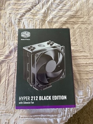 Cooler Master Hyper 212 Black Edition 120mm CPU Air Cooling Fan