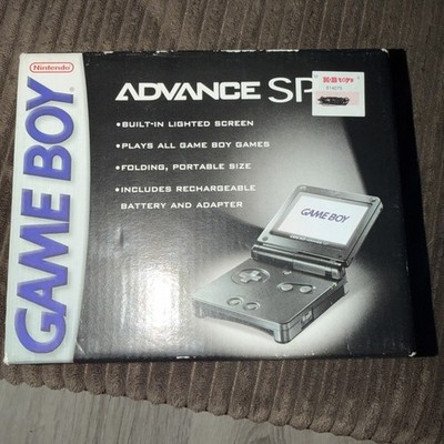Nintendo Game Boy Advance SP Handheld Console - Onyx Black for