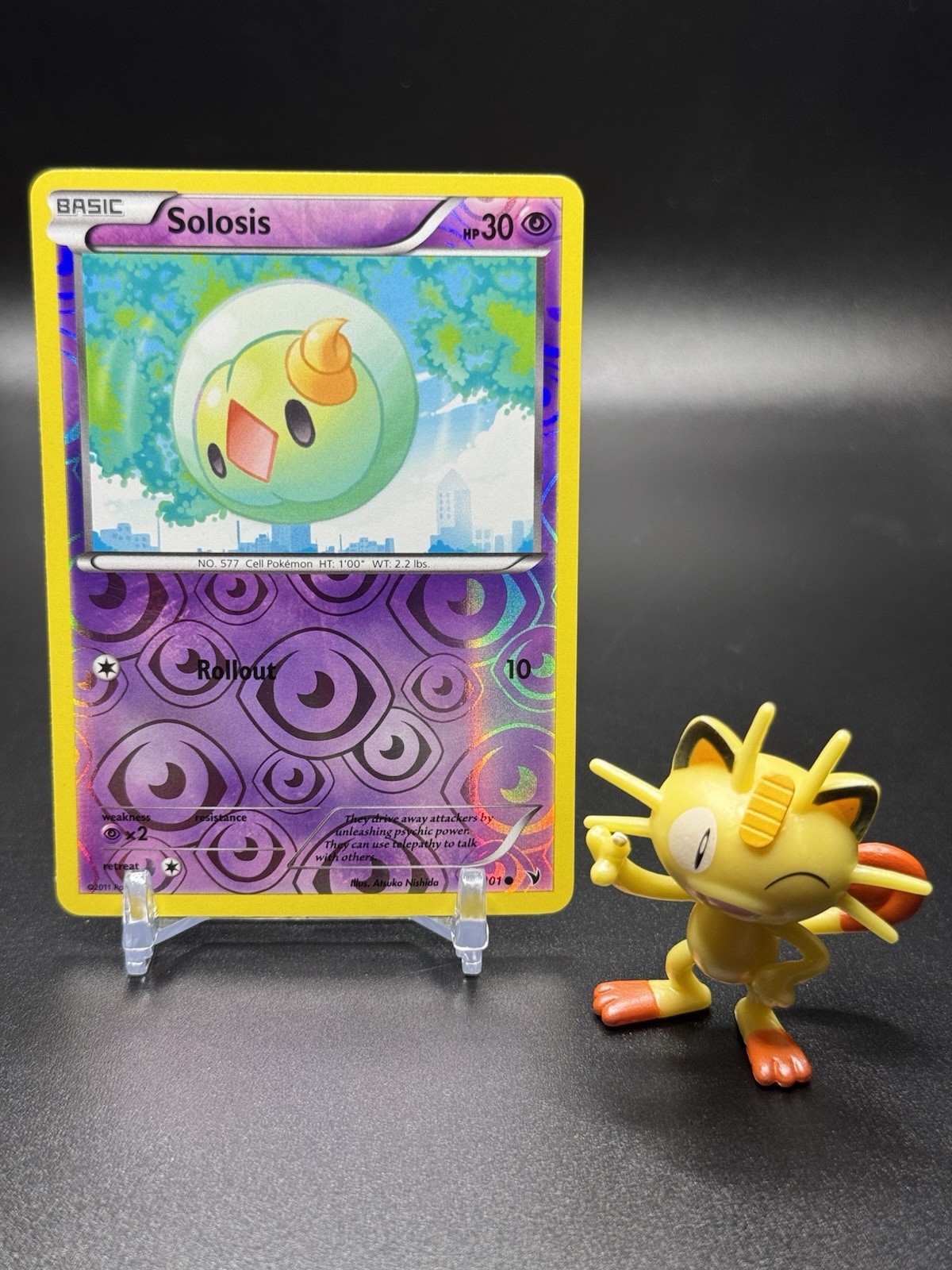 Solosis 50/101 Pokemon Noble Victories Reverse Holo - LP