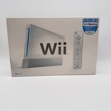 Nintendo Wii White Console with Wii Sports Brand New