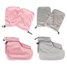Mitts for Hand and Mitten Cotton Glove Foot SPA Cover Bags Nail Art Tools Foot